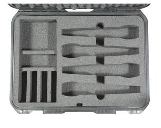SKB - iSeries 1813-5 - Valise Étanche - Noire - Compartiment pour Quatre Microphones Sans Fil