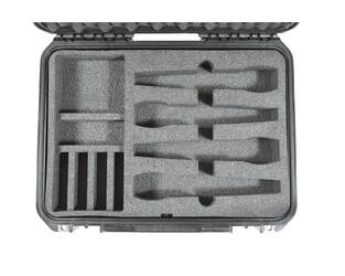SKB - iSeries 3i-1813-7 - Valise étanche - Noir - Compartiment huit microphones sans fil