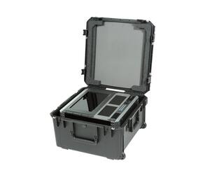 SKB - iSeries 2222-12 - Valise Étanche - Noire - Rack Amovible 10U Profond