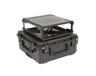SKB - iSeries 2424-10 - Valise Étanche - Noire - Rack Amovible 3U Profond