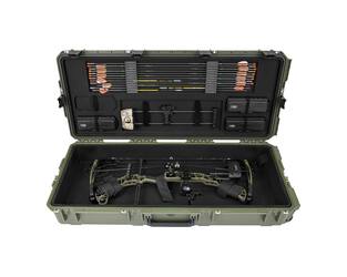 SKB - iSeries 3i-4217-7 - Valise étanche - Compartiment pour arc Mathews® Deluxe Large Parallel Limb - Vert