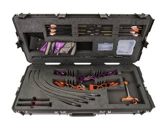 SKB - iSeries 4217-7 - Valise Étanche - Noire - Compartiment Arc Recurve Double