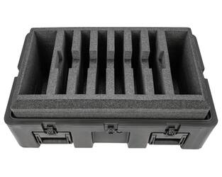 SKB - rSeries - Valise pour six ordinateurs portables et deux poches accessoires