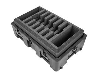 SKB - rSeries - Valise pour six ordinateurs portables et deux poches accessoires