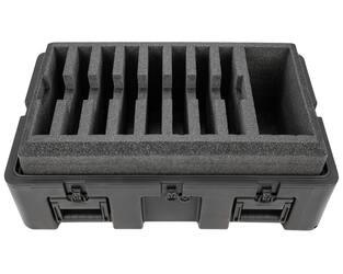 SKB - rSeries - Valise pour huit ordinateurs portables et une grande poche accessoire