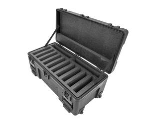 SKB - rSeries - Valise pour dix ordinateurs portables et deux poches accessoires