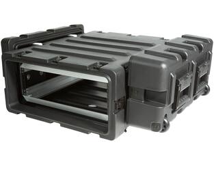 SKB - 3RS Series - Rack Anti-Choc Non-Amovible 3U - Noir - 24 pouces de profondeur
