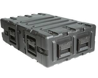 SKB - 3RS Series - Rack Anti-Choc Non-Amovible 3U - Noir - 24 pouces de profondeur