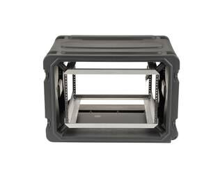 SKB - rSeries - Rack Anti-Choc 6U à Roulettes - Noir - 20 pouces de profondeur - avec Roulettes