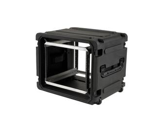 SKB - rSeries - Rack Anti-Choc 8U à Roulettes - Noir - 20 pouces de profondeur - avec Roulettes