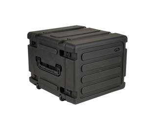 SKB - rSeries - Rack Anti-Choc 8U à Roulettes - Noir - 20 pouces de profondeur - avec Roulettes