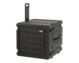 SKB - rSeries - Rack Anti-Choc 10U à Roulettes - Noir - 20 pouces de profondeur - avec Roulettes