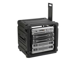 SKB - rSeries - Rack Anti-Choc 10U à Roulettes - Noir - 20 pouces de profondeur - avec Roulettes