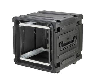SKB - rSeries - Rack Anti-Choc 12U à Roulettes - Noir - 20 pouces de profondeur - avec Roulettes