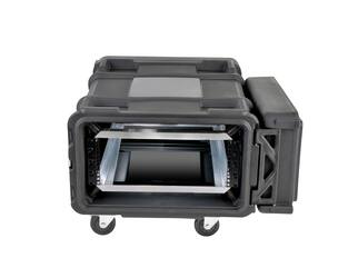 SKB - rSeries - Rack Anti-Choc 4U - Noir - 28 pouces de profondeur - avec Roulettes