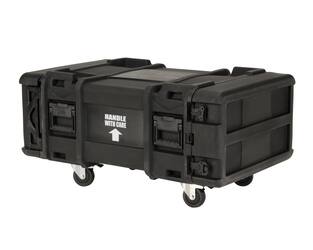 SKB - rSeries - Rack Anti-Choc 4U - Noir - 30 pouces de profondeur - avec Roulettes