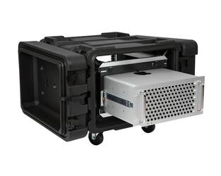 SKB - rSeries - Rack Anti-Choc 6U - Noir - 24 pouces de profondeur - avec Roulettes