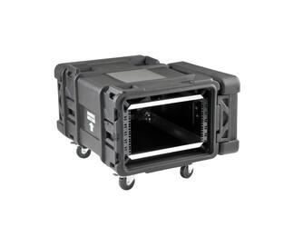 SKB - rSeries - Rack Anti-Choc 6U - Noir - 28 pouces de profondeur - avec Roulettes