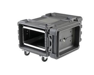SKB - rSeries - Rack Anti-Choc 6U - Noir - 28 pouces de profondeur - avec Roulettes