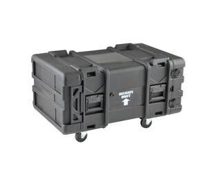 SKB - rSeries - Rack Anti-Choc 6U - Noir - 28 pouces de profondeur - avec Roulettes