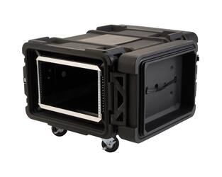 SKB - rSeries - Rack Anti-Choc 6U - Noir - 30 pouces de profondeur - avec Roulettes