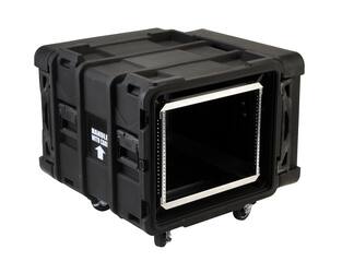 SKB - rSeries - Rack Anti-Choc 8U - Noir - 24 pouces de profondeur - avec Roulettes
