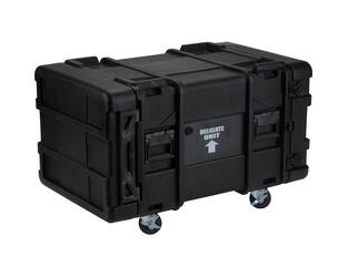 SKB - rSeries - Rack Anti-Choc 8U - Noir - 28 pouces de profondeur - avec Roulettes