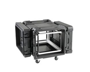 SKB - rSeries - Rack Anti-Choc 8U - Noir - 30 pouces de profondeur - avec Roulettes