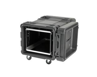 SKB - rSeries - Rack Anti-Choc 8U - Noir - 30 pouces de profondeur - avec Roulettes