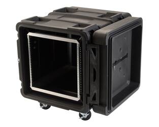 SKB - rSeries - Rack Anti-Choc 10U - Noir - 24 pouces de profondeur - avec Roulettes