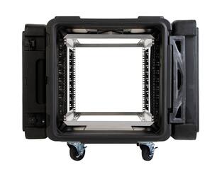 SKB - rSeries - Rack Anti-Choc 10U - Noir - 28 pouces de profondeur - avec Roulettes