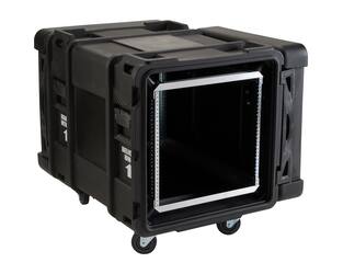 SKB - rSeries - Rack Anti-Choc 10U - Noir - 30 pouces de profondeur - avec Roulettes