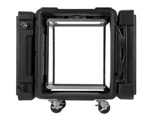 SKB - rSeries - Rack Anti-Choc 12U - Noir - 24 pouces de profondeur - avec Roulettes
