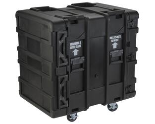 SKB - rSeries - Rack Anti-Choc 14U - Noir - 24 pouces de profondeur - avec Roulettes