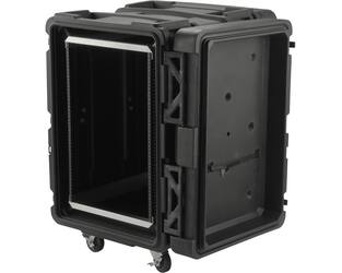 SKB - rSeries - Rack Anti-Choc 16U - Noir - 24 pouces de profondeur - avec Roulettes