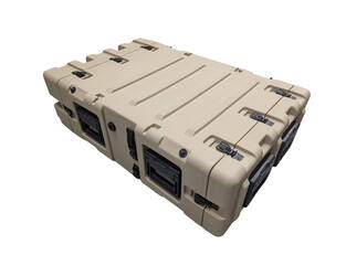 SKB - 3RR Series - Rack Anti-Choc Amovible 3U - Beige - 24 pouces de profondeur