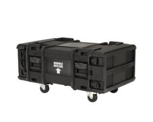 SKB - rSeries - Rack Anti-Choc 4U - Vert - 30 pouces de profondeur - avec Roulettes