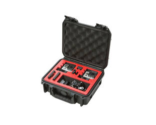 SKB - iSeries - Valise étanche - Noir - Double insert pour GoPro