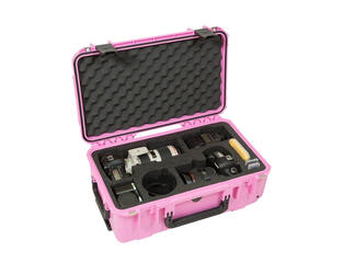 SKB - iSeries - Valise étanche - Rose - Insert pour deux DSLR et deux objectifs