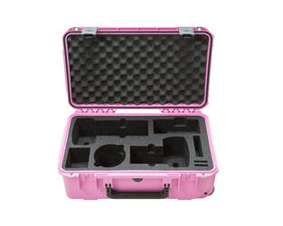 SKB - iSeries - Valise étanche - Rose - Insert pour deux DSLR et deux objectifs