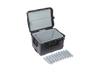 SKB - iSeries 2317-14 - Valise étanche - Noire - avec roulettes - Intérieur rembourré