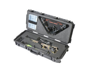 SKB - iSeries - Valise étanche pour arbalète - Noir - Insert amovible pour arbalète TenPoint