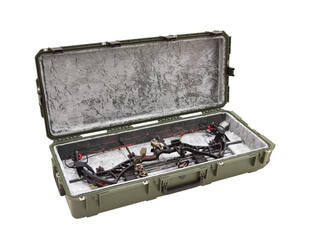 SKB - iSeries 3i-4217-7 - Mallette étanche - Vert - Incrustation pour arc à branches parallèles BowTech