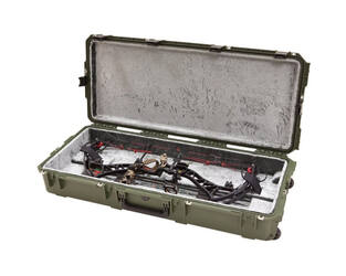 SKB - iSeries 3i-4217-7 - Mallette étanche - Vert - Incrustation pour arc à branches parallèles BowTech