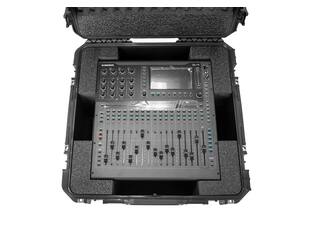 SKB - iSeries 2222-12 - Valise Étanche - Noire - Calage Allen & Heath Qu-5 / Qu-5D
